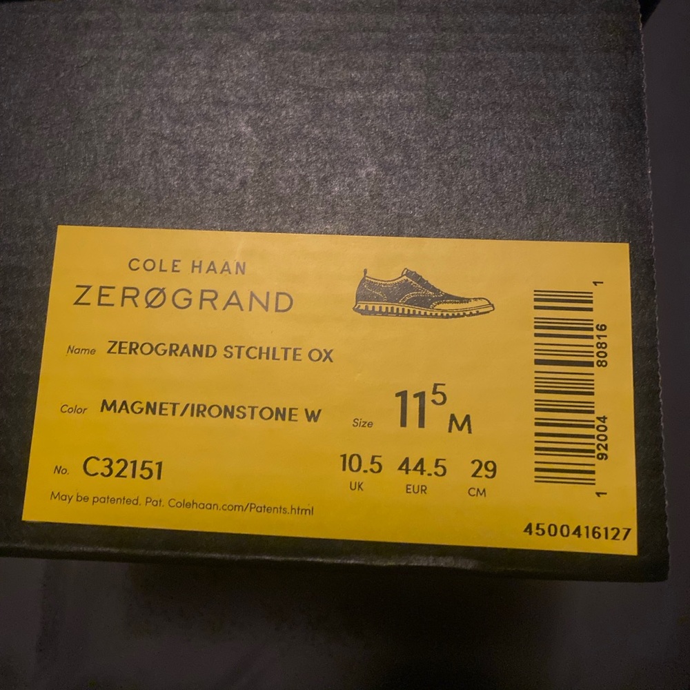 Cole Haan ZeroGrand Wingtip Oxford